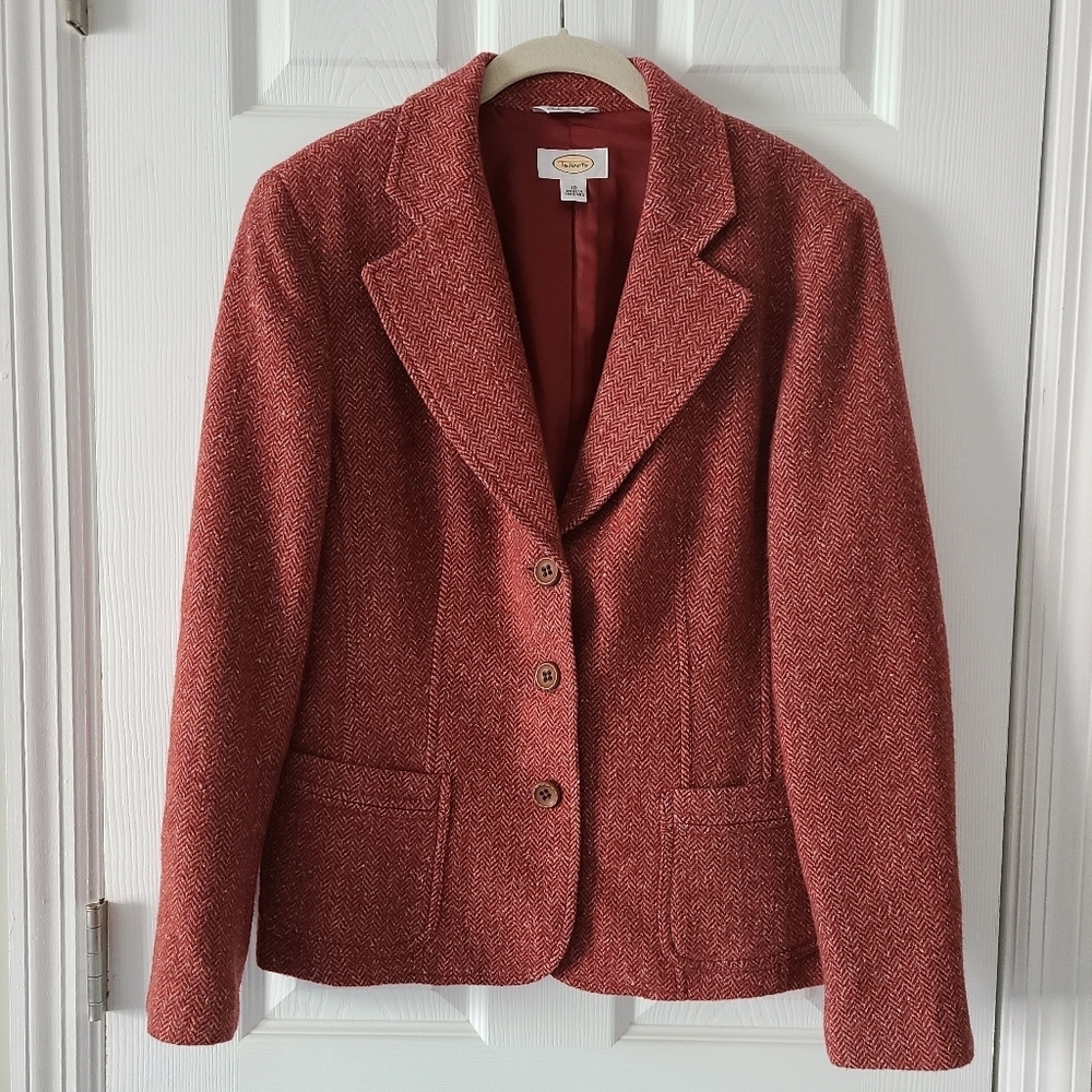 Talbots Vintage Wool Blend Blazer